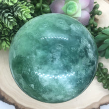 Load image into Gallery viewer, Green Fluorite Sphere
