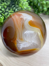 Load image into Gallery viewer, Carnelian Crystal Sphere
