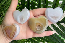 Load image into Gallery viewer, Druzy Agate Hearts
